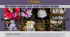 Desktop Screenshot of bellagiofloristetc.com